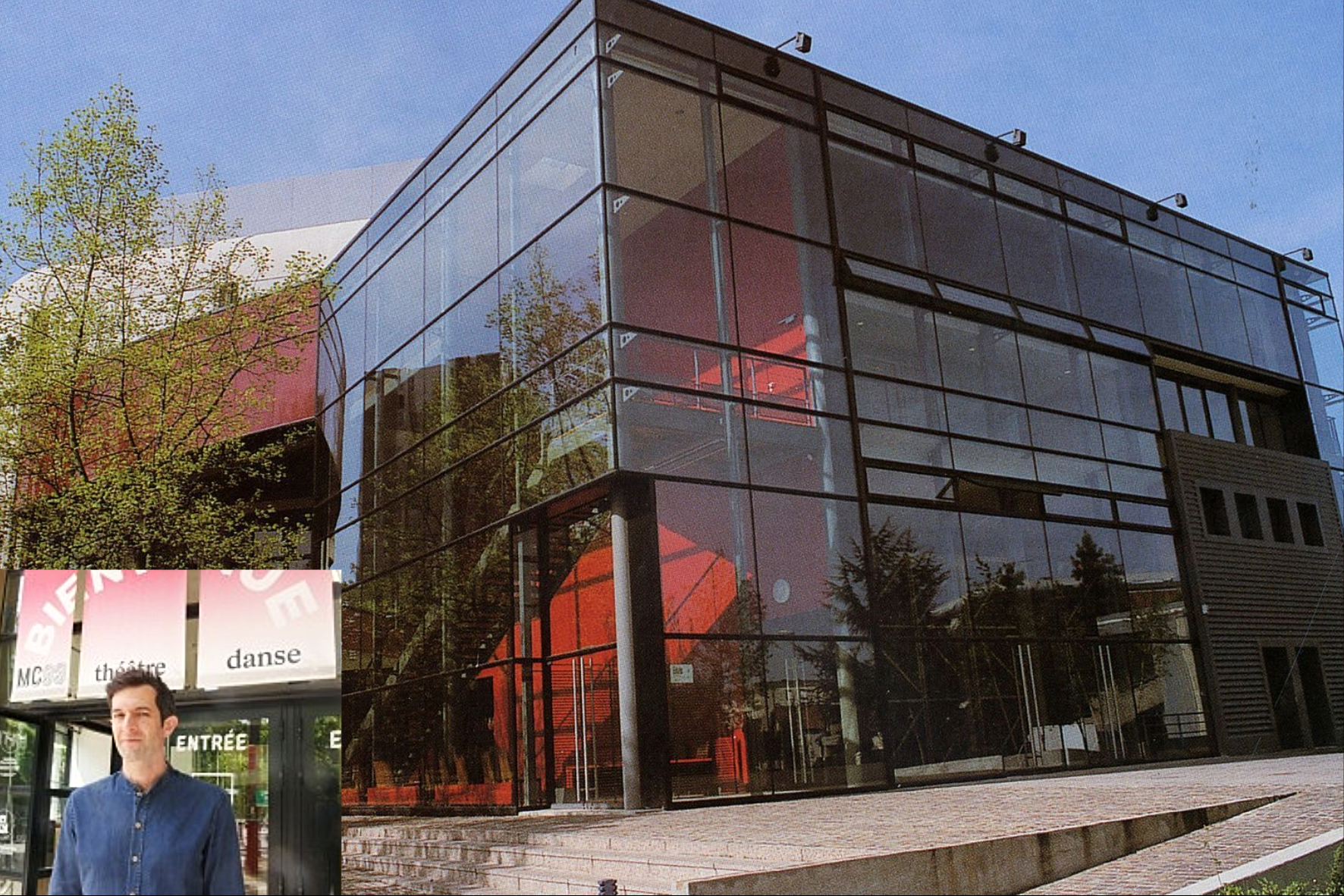 Sent-Denī Kultūras nams MC93 (Maison de la Culture de Seine-Saint-Denis) un tā direktors Tristans Marsaļs // Publicitātes foto